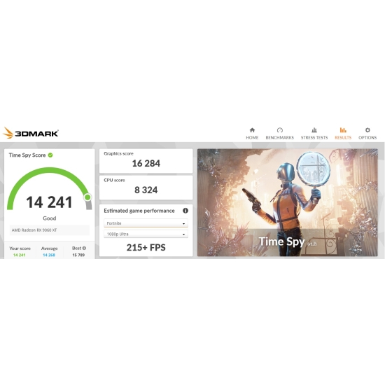 Komputer do gier M5 AMD Ryzen 5 8500F 16GB DDR5 RX 9060XT 512GB 600W  W11Pro czarna